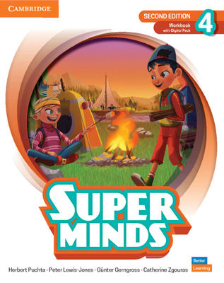 Super Minds Level 4 Workbook with Digital Pack British English - Puchta, Herbert, and Lewis-Jones, Peter, and Gerngross, Gnter