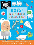 Super Sticker Activity Book - Boys