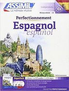 Superpack perfectionnement Espagnol (livre+4 Cd audio+1Cd mp3)