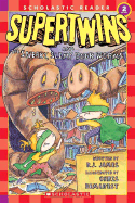 Supertwins and the Sneaky, Slimy Book Worms - James, Brian