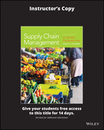 Supply Chain Management, Second Edition Evaluation Copy