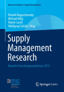 Supply Management Research: Aktuelle Forschungsergebnisse 2013