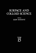 Surface and Colloid Science