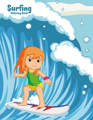 Surfing Coloring Book - Snels, Nick