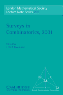 Surveys in Combinatorics, 2001