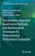 Sustainability Appraisal: Quantitative Methods and Mathematical Techniques for Environmental Performance Evaluation