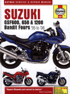 Suzuki GSF600, 650 & 1200 Bandit Fours '95 to '06
