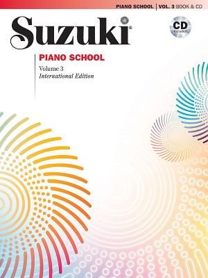 Suzuki Piano School, Vol 3: Book & CD - Azuma, Seizo