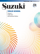 Suzuki Violin School, Vol 1: Violin Part, Book & CD