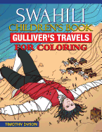Swahili Children's Book: Gulliver's Travels for Coloring