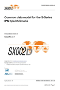 SX002D, Common data model for the S-Series IPS specifications, Issue 2.1: S-Series 2021 Block Release