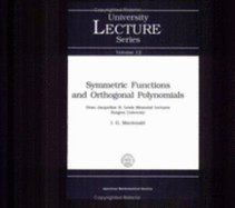 Symmetric Functions and Orthogonal