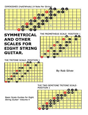 Symmetrical and Other Scales for Eight String Guitar - Silver, Rob