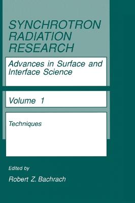 Synchrotron Radiation Research - Bachrach, R Z