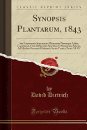 Synopsis Plantarum, 1843: Seu Enumeratio Systematica Plantarum Plerumque Adhuc Cognitarum Cum Differentiis Specificis Et Synonymis Selectis, Ad Modum Persoonii Elaborata; Sectio Tertia, Classis XI-XV (Classic Reprint)