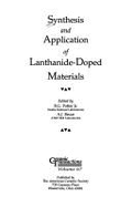 Synthesis and Application of Lanthanide-Doped Materials - Potter, B G (Editor), and Bruce, A J (Editor)