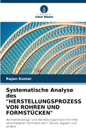 Systematische Analyse des "HERSTELLUNGSPROZESS VON ROHREN UND FORMSTCKEN"