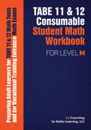 TABE 11 and 12 Consumable Student Math Workbook for Level M