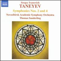 Taneyev: Symphonies Nos. 2 & 4 - Novosibirsk Academic Symphony Orchestra; Thomas Sanderling (conductor)