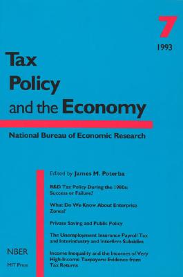 Tax Policy and the Economy, Volume 7 - Poterba, James M (Editor)