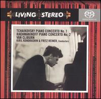 Tchaikovsky: Concerto No. 1; Rachmaninoff: Concerto No. 2 - Van Cliburn (piano)