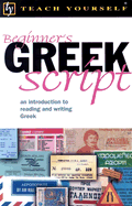 Teach Yourself Beginner's Greek Script