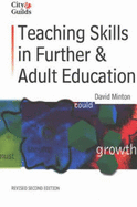 Teaching Skills in Further and Adult Education - Minton, David
