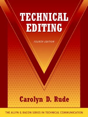 Technical Editing - Rude, Carolyn