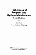 Techniques of Program and System Maintenance