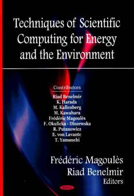 Techniques of Scientific Computing for the Energy and Environment - Magoules, Frederic (Editor)