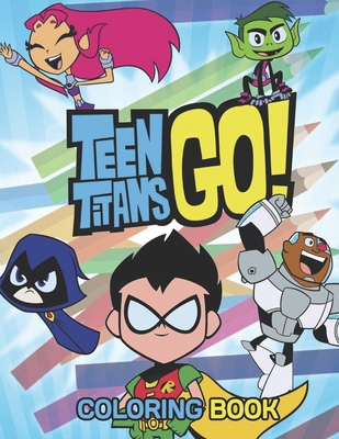 Teen Titans GO! Coloring Book: 30 Exclusive Illustrations - Brother, Print