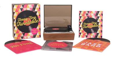 Teeny-Tiny Turntable: Includes 3 Mini-LPs to Play! - Running Press