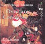 Telemann: Overtures, Sonatas & Concertos, Vol. 2 - Anne Rhrig (violin); Danya Segal (recorder); Juris Teichmanis (cello); Michael McCraw (bassoon); Musica Alta Ripa