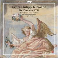 Telemann: Six Cantatas 1731 - Klaus Mertens (bass baritone); Les Amis de Philippe; Maria Jonas (soprano); Ludger Remy (conductor)