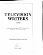 Television Writers Guide 1988 - Naylor, Lynne