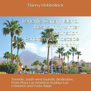 Tenerife Canary Island, best sunny winter destination. Panoramic landscape photographs.: Tenerife, south - west touristic destination. From Playa Las Amricas to playa Los Cristianos and Costa Adeje.