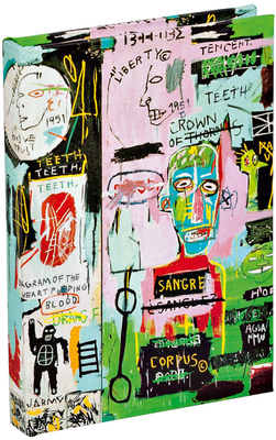 Teneues - Mini Sticky Book: In Italian by Jean-Michel Basquiat, Sticky Notes, Hardcover Notepad, Pocket-Sized - 130 Full Color Sticky Notes Inside: Portable Pad of Sticky Notes in a Booklet - Teneues (Designer)