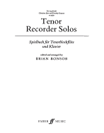 Tenor Recorder Solos: Parts