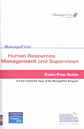 Test Prep Human Resources Management and Supervision