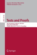 Tests and Proofs: 9th International Conference, Tap 2015, Held as Part of Staf 2015, l'Aquila, Italy, July 22-24, 2015. Proceedings