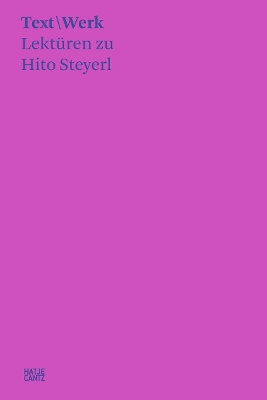 Text\Werk (German edition): Lektren zu Hito Steyerl - Haberer, Lilian (Editor), and Hohmann, Philipp (Editor), and Polze, Anna (Editor)