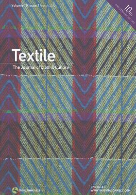 Textile: The Journal of Cloth & Culture - Harper, Catherine (Editor), and Ross, Doran (Editor)