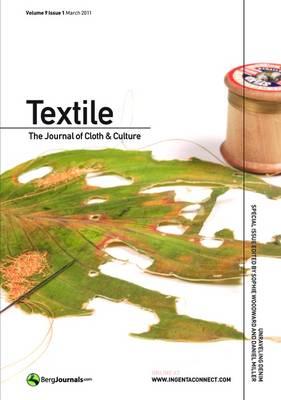 Textile: The Journal of Cloth & Culture - Harper, Catherine (Editor), and Ross, Doran (Editor)