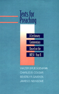 Texts for Preaching, Year B: A Lectionary Commentary Based on the NRSV