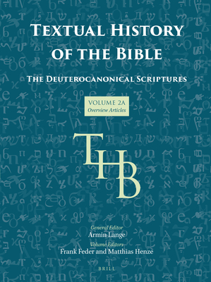 Textual History of the Bible Vol. 2a - Feder, Frank, and Henze, Matthias