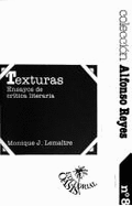 Texturas : ensayos de crtica literaria