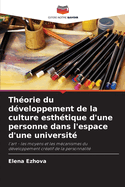 Thorie du dveloppement de la culture esthtique d'une personne dans l'espace d'une universit