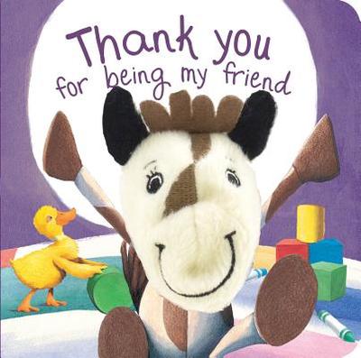 Thank You for Being My Friend Finger Puppet Book - 