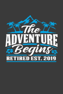 The Adventure Begins Retired Est. 2019: A Thoughtful Retirement Card Alternative