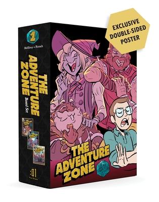 The Adventure Zone Boxed Set: Here There Be Gerblins, Murder on the Rockport Limited! and Petals to the Metal - McElroy, Clint, and McElroy, Griffin, and McElroy, Justin